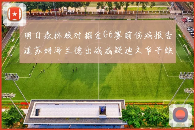 明日森林狼对掘金G6赛前伤病报告道苏姆海兰德出战成疑迪文华子缺阵